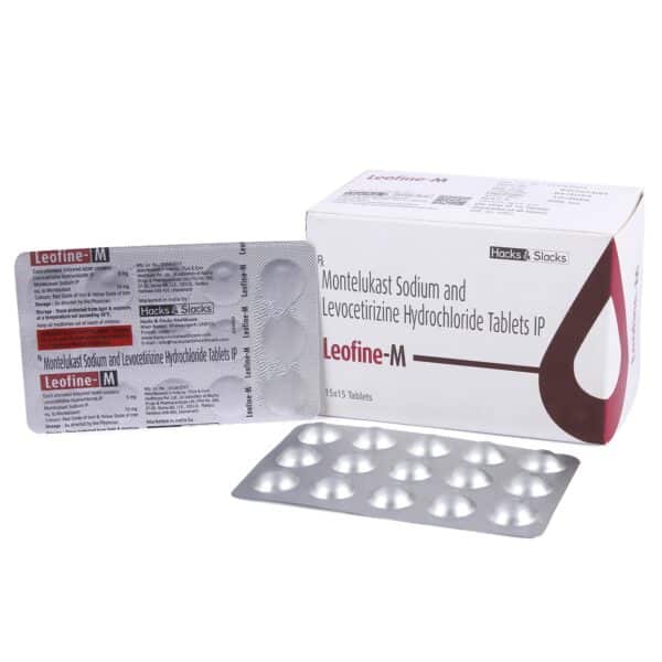 Montelukast Sodium 10mg Levocetirizine 5 mg