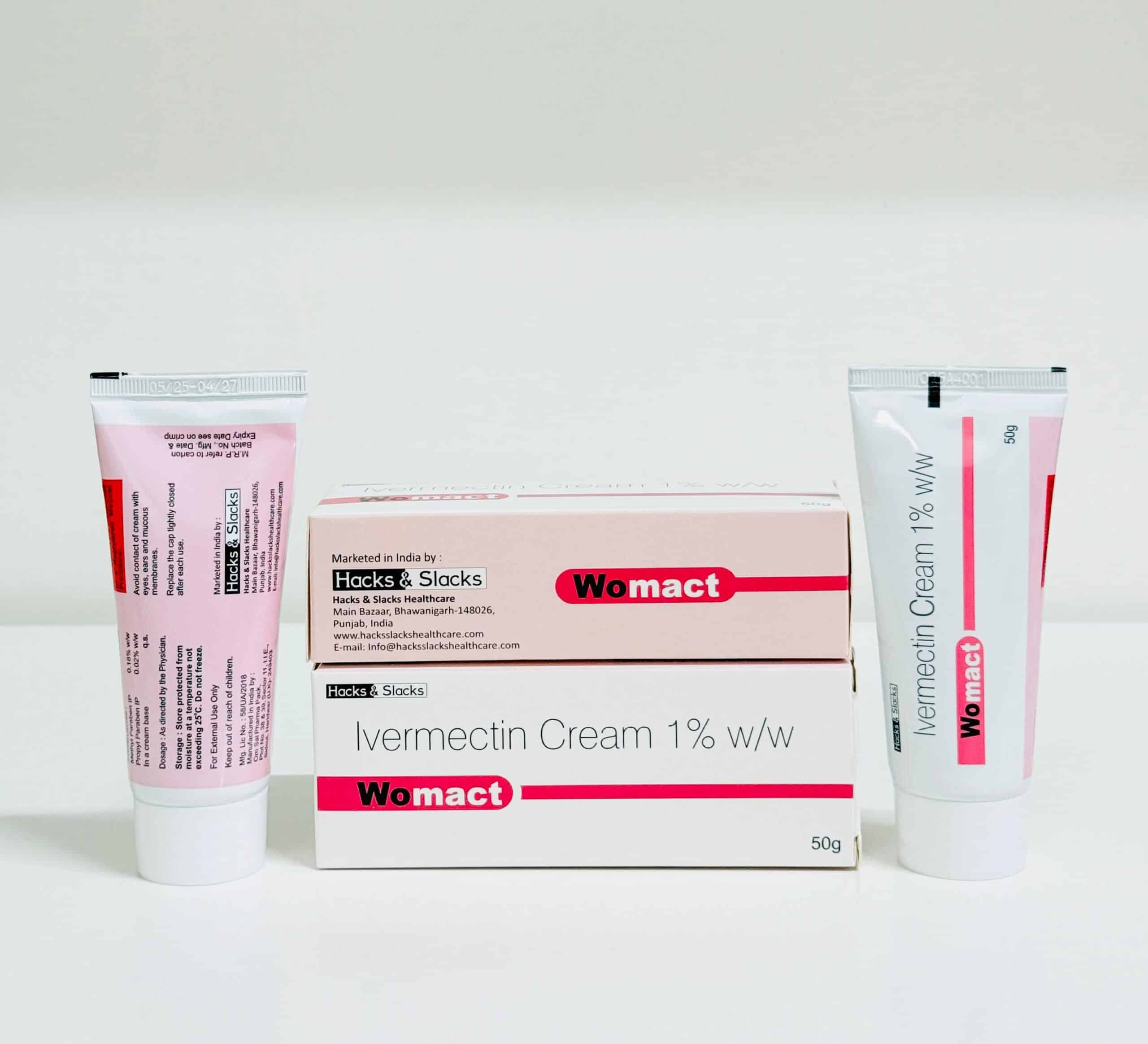 Womact Cream Ivermectin 1%