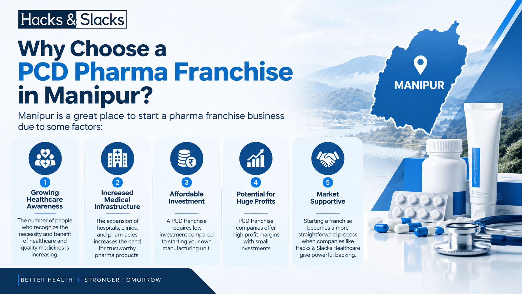 Top 10 PCD Pharma Franchise Companies in Manipur Why Choose a PCD Pharma Franchise in Manipur?
