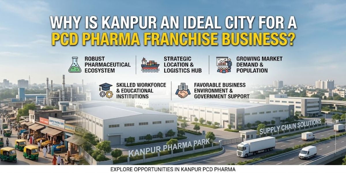 Top 10 PCD Pharma Franchise Companies in Kanpur Why is Kanpur an Ideal City for a PCD Pharma Franchise Business