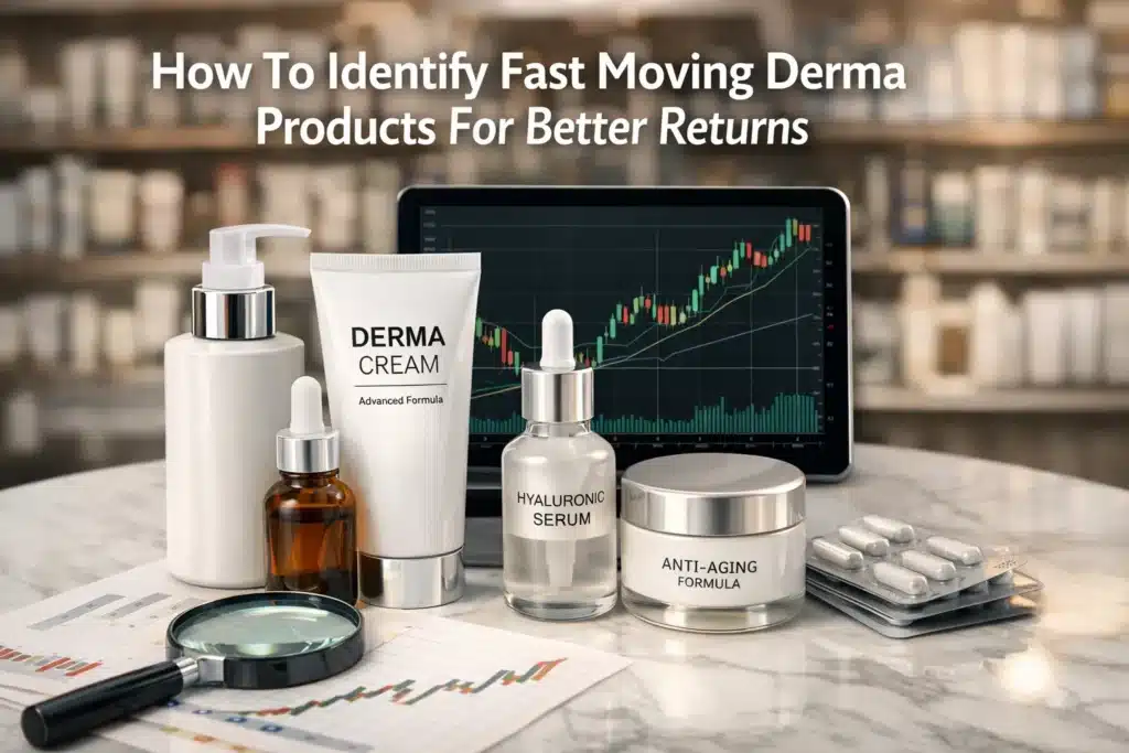 How To Identify Fast Moving Derma Products For Better Returns