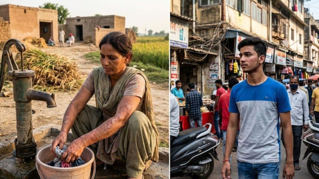 Common Skin Problems in Rural vs Urban India