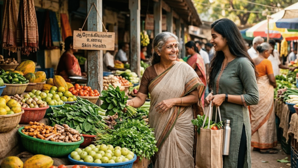 How Diet and Lifestyle Impact Skin Health in India