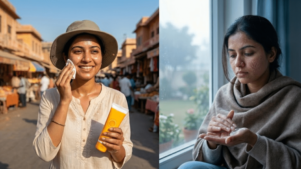 Summer vs Winter Skin Problems in India: What Changes?